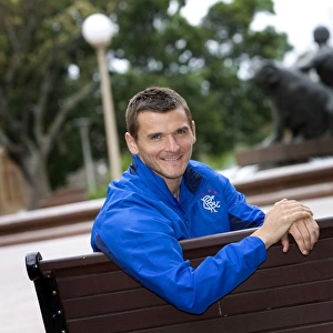 Rangers FC: Lee McCulloch Training at Sydney's Hyde Park during the 2010 Festival of Football