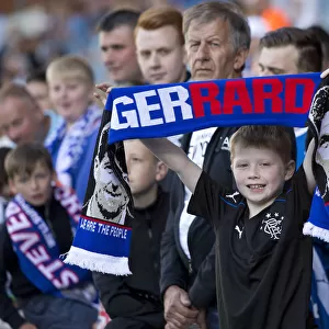 Rangers FC: A Sea of Supporter Pride - Steven Gerrard's Epic Ibrox Debut