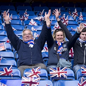 Rangers FC Triumph: Euphoric Irn-Bru Scottish Third Division Title Win at Ibrox Stadium
