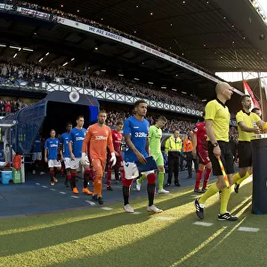 Rangers FC vs FC Ufa: Europa League Play-Off - Tavernier's Leadership at Ibrox Stadium