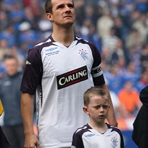 Rangers Football Club: Barry Ferguson and the Mascot Celebrate Scottish Cup Victory (2008)