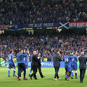 Rangers Football Club: Celebrating UEFA Cup Victory over Zenit St. Petersburg at Manchester City Stadium (2008)
