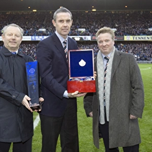 Rangers Football Club: Craig Whyte and Andy Kerr Honor David Weir with Heartfelt Gifts After 1-1 Match vs Aberdeen