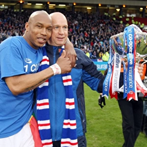 Rangers Football Club: Diouf and McDowall Celebrate Co-operative Cup Victory (2011)