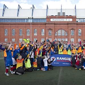 Rangers Football Club: Easter Soccer School - Training with Chris Hegarty and Kane Hemmings at Ibrox Complex
