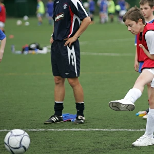Rangers Football Club: FITC Soccer Schools at Stirling University - Exciting Soccer Fun for Kids