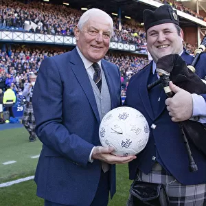 Rangers Football Club Honors Armed Forces: A Special Tribute to John Greig (2003 Scottish Cup Win) - Saluting Heroes with the Legendary Captain