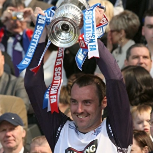 Rangers Football Club: Kris Boyd Celebrates Scottish Cup Victory (2008)