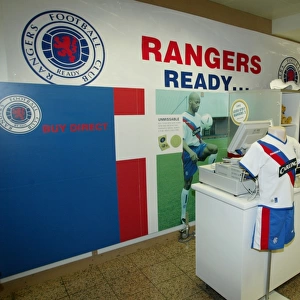 Rangers Football Club: Shop at Glasgow Airport