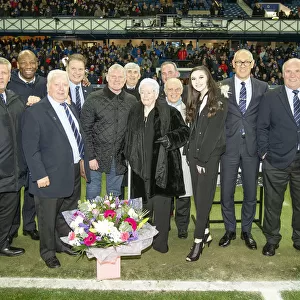 Rangers Football Club: Tiny Gallacher's Emotional Half-Time Tribute at Ibrox Stadium - Scottish Premiership