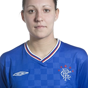 2009-10 Squad Fine Art Print Collection: Rangers Ladies and U17 Team and Headshots