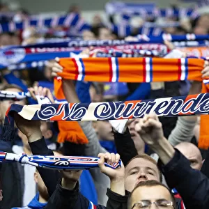 Rangers Football Club: United in Victory - Scarves Raised High at Ibrox Stadium (Scottish Cup, 2003)