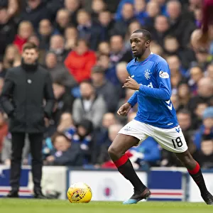 Rangers Glen Kamara Faces Off Against St. Johnstone in Scottish Premiership Action at Ibrox Stadium