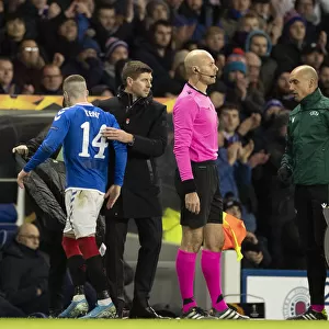 Rangers Joe Aribo Replaces Ryan Kent: Rangers Lead 2-0 Against FC Porto in Europa League at Ibrox Stadium