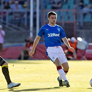 Rangers Jordan Rossiter Shines in Europa League Battle against FC Progres Niederkorn at Stade Josy Barthel Stadium