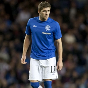 Rangers Kyle Hutton Scores Thrilling Goal in 2-0 Scottish League Cup Victory at Ibrox Stadium