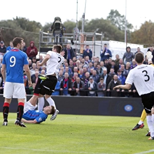 Rangers Lewis Macleod Scores Breathtaking Overhead Kick: Ayr United 0-2 Rangers (SPFL League 1)