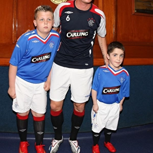 Rangers Mascot Celebrates Epic 3-1 Victory over Dundee United in the Clydesdale Bank Premier League at Ibrox