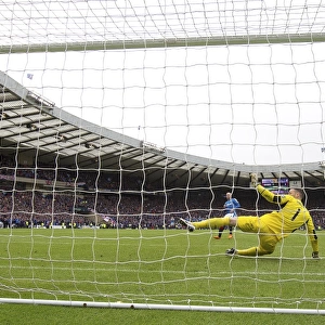 Rangers Nicky Law Scores the Thrilling Penalty Win in the 2003 Scottish Cup Semi-Final Against Celtic at Hampden Park