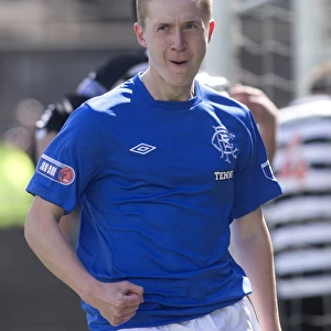 Rangers Robbie Crawford Rejoices in Opening Goal: East Stirlingshire 2-4 Rangers (Irn-Bru Scottish Third Division)