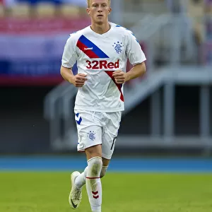 Rangers Ross McCrorie in Europa League Action at Philip II Arena
