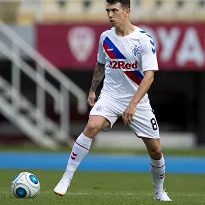 Rangers Ryan Jack in Europa League: Mastering the Ball at Philip II Arena Against FC Shkupi