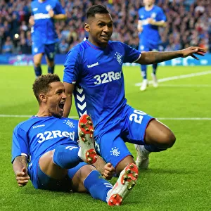Rangers: Tavernier and Morelos Unforgettable Goal Celebration in Europa League Victory at Ibrox