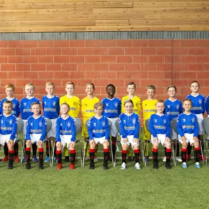 Rangers U10 Team at Hummel Training Centre - 2019-2020