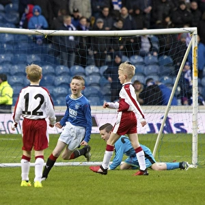 Rangers U10s Delight Ibrox Crowd with Electrifying Half-Time Entertainment