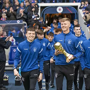 Rangers U17's Kyle McLelland Lifts Al Kass International Cup after Penalty Victory over Roma at Ibrox Stadium