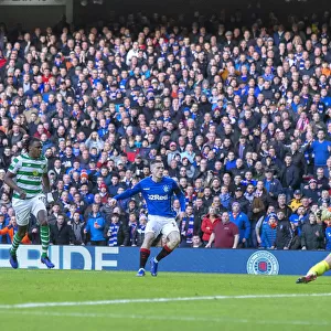 Rangers vs Celtic: Ryan Kent's Thwarted Shot at Ibrox Stadium - Scottish Premiership