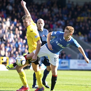 Rangers Matches 2014/15 Photographic Print Collection: Livingston 0-1 Rangers