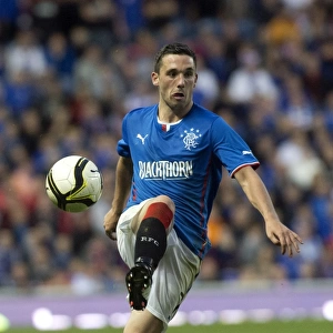 Rangers vs Newcastle United: A Battle for Supremacy - Nicky Clark at Ibrox Stadium (1-1 Stalemate)