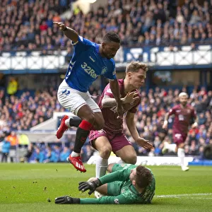 Rangers vs St. Johnstone: Jermain Defoe's Thwarted Goal – Scottish Premiership, Ibrox Stadium