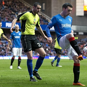 Rangers Matches 2013-14 Photographic Print Collection: Rangers 1-1 Stranraer