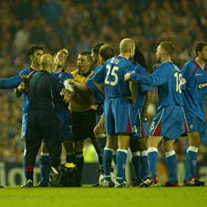 Rangers vs Stuttgart: Fernando Ricksen's Injury Marrs 2-1 Win on September 16, 2003