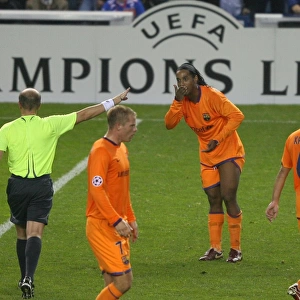 Ronaldinho's Barcelona vs Rangers: Champion Clash at Ibrox