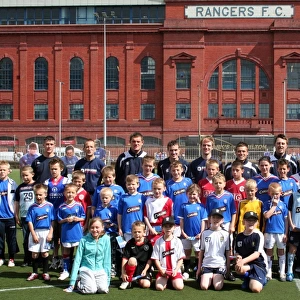 Nine in a Row Masterclass at Ibrox: Empowering Kids Soccer Training