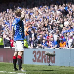 Scott Arfield's Thrilling Goal: Rangers Double Victory in Scottish Premiership & Scottish Cup (2003) - Ibrox Stadium