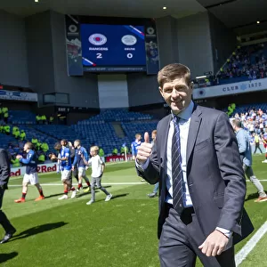Scottish Premiership Triumph: Rangers vs. Celtic - Gerrard's Ibrox Victory