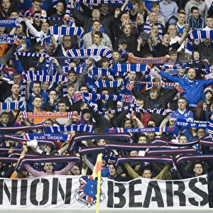 A Sea of Passion: Rangers vs St Johnstone at Ibrox Stadium - Broomloan Stand (0-0)