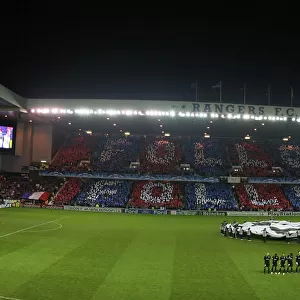A Sea of Rangers Supporters at Ibrox: Rangers Fall to Olympique Lyonnais in a 3-0 Defeat