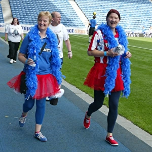 Sea of Rangers Supporters: Unified for Charity - Champions Walk 2010