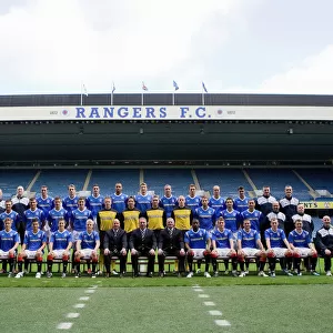 Previous Seasons Photographic Print Collection: 2011-12 Rangers Team