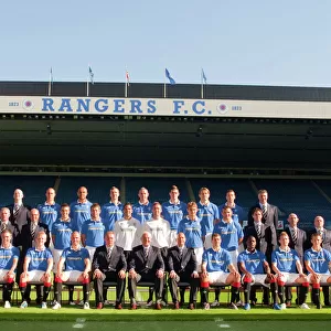 Previous Seasons Photographic Print Collection: 2010-11 Rangers Team