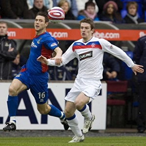Matches Season 08-09 Canvas Print Collection: Inverness 0-3 Rangers