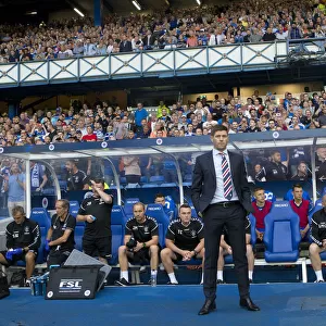 Steven Gerrard: Rangers Manager at Ibrox Stadium, Leading Team in Europa League Clash vs. FC Shkupi