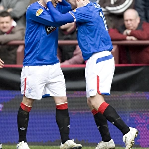 Steven Naismith's Hat-Trick: Rangers Crush Heart of Midlothian 1-4