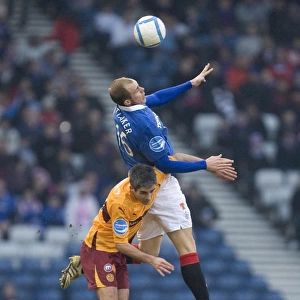 Matches Season 10-11 Photographic Print Collection: Rangers 2-1 Motherwell