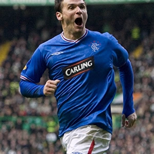 Thrilling Rivalry: Lee McCulloch's Dramatic Equalizer for Rangers vs. Celtic in the Clydesdale Bank Premier League (1-1)